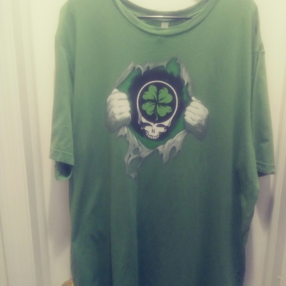 Grateful Dead Steal Your Face 4 Leaf Clover 